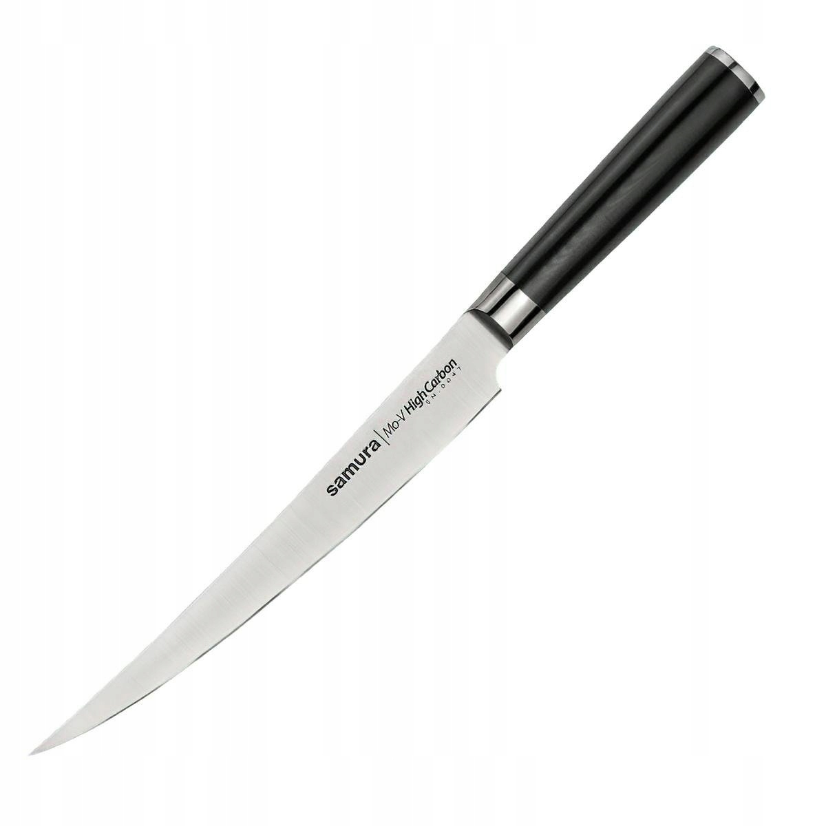 Nůž Slicer Samura Mo V 22 cm pro maso ryb a Zeleniny Ocel Aus 8
