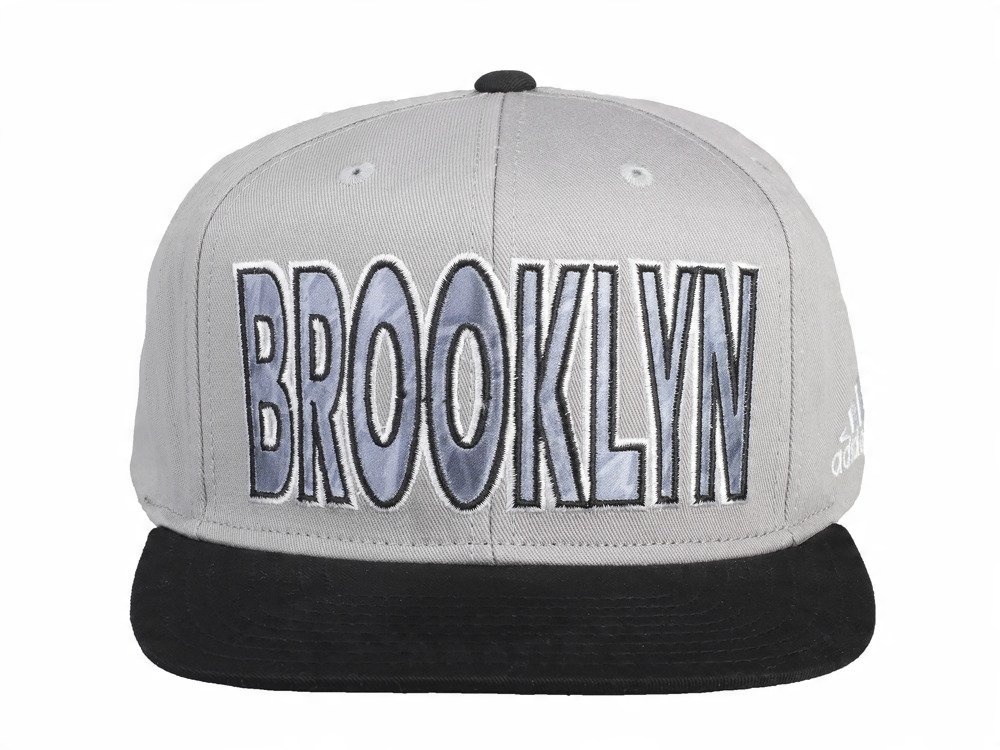 

Brooklyn Nba Adidas M67583 Szara Czapka z daszkiem