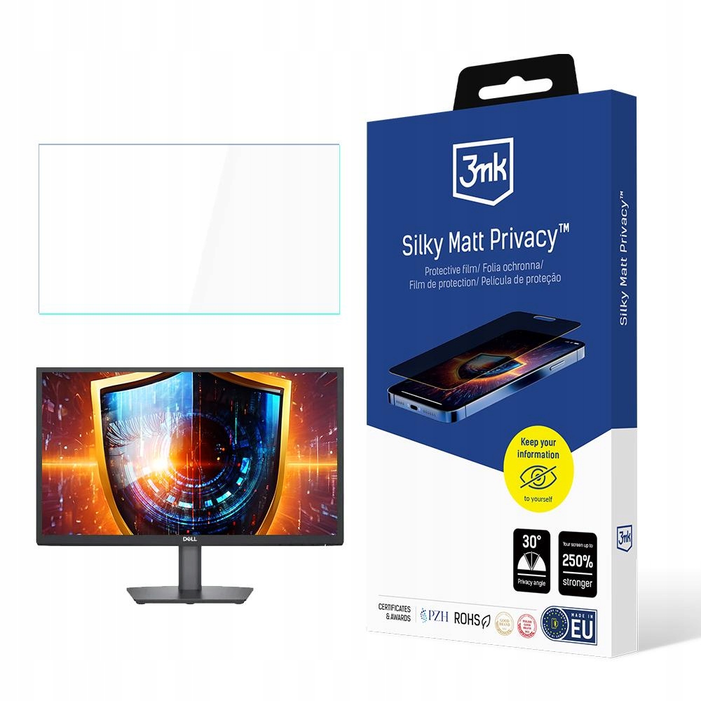 Fólie Priv pro Dell E2223HV až do 23" 3mk Privacy 2-way (s lepidlem)