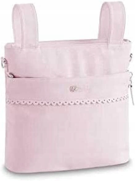 Pirulos Torba do wózka organizer + przewijak róż