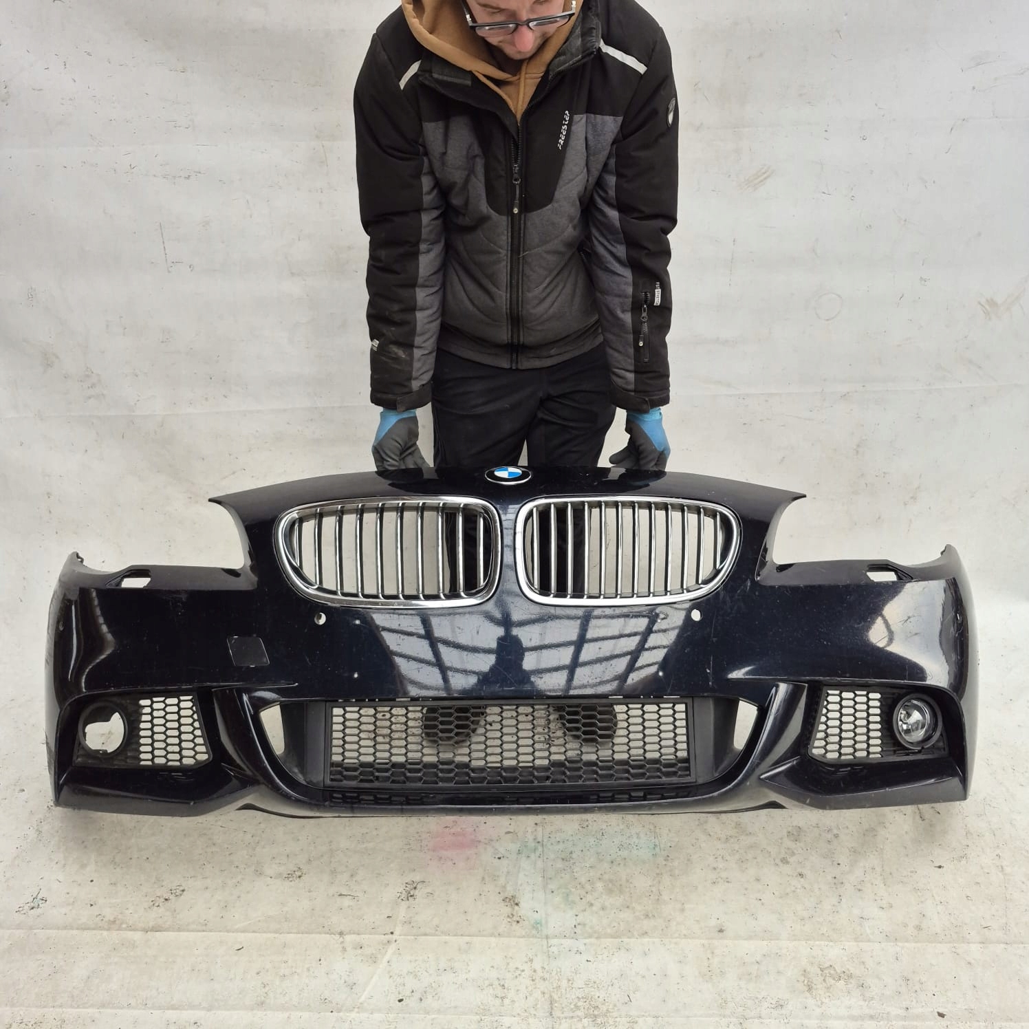 BMW 5 F10 F11 10-13 m-packet bumper front front SPR PDC