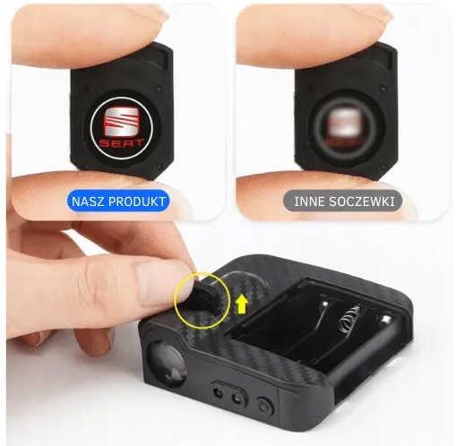 ALFA ROMEO LED LOGO Giulia Stelvio Giulietta 147 156 159 Mito 166 Brera Technologia wyświetlania LED