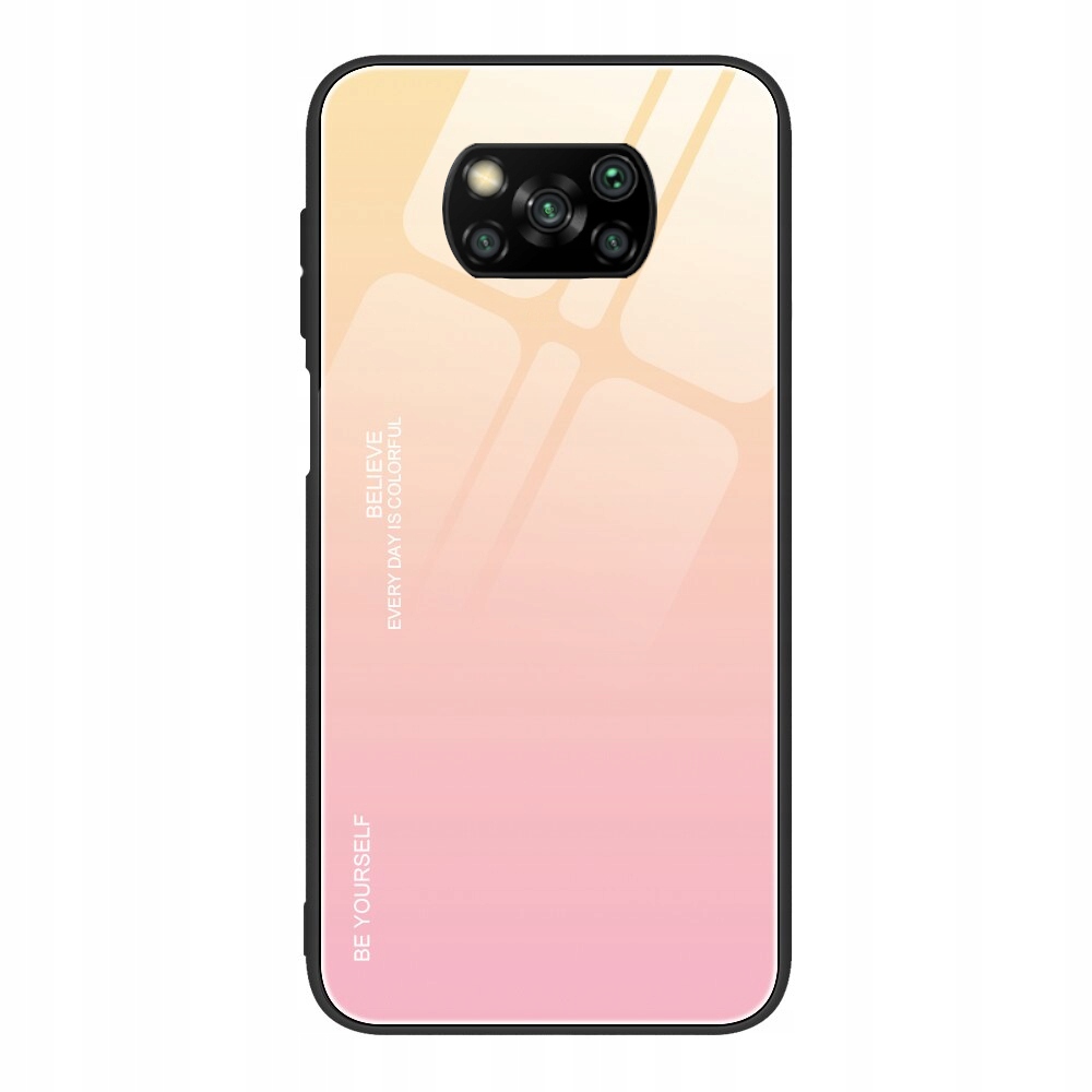 

Etui szklane ombre gradient do Xiaomi Poco X3 Nfc
