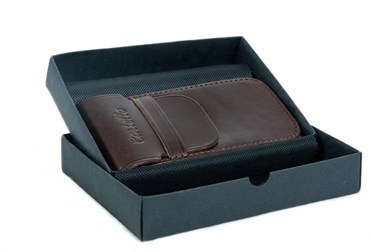

Duży Skórzany Piórnik etui Cartello BK4-12