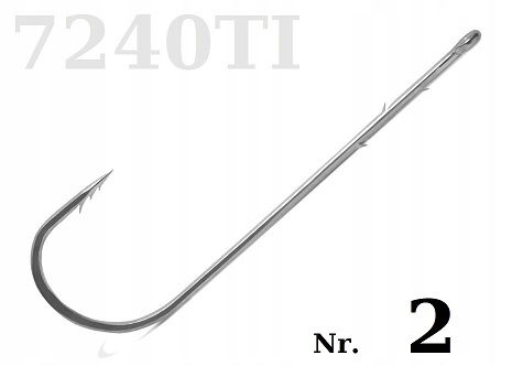 SURFCASTING ŁOWIENIE Z PLAZY 10 x VMC 7240 TI Nr 2 SPINNING Kod producenta 7240 TI 2