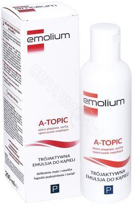 

Emolium P A-topic Trójaktywna Emulsja Do Kąpieli