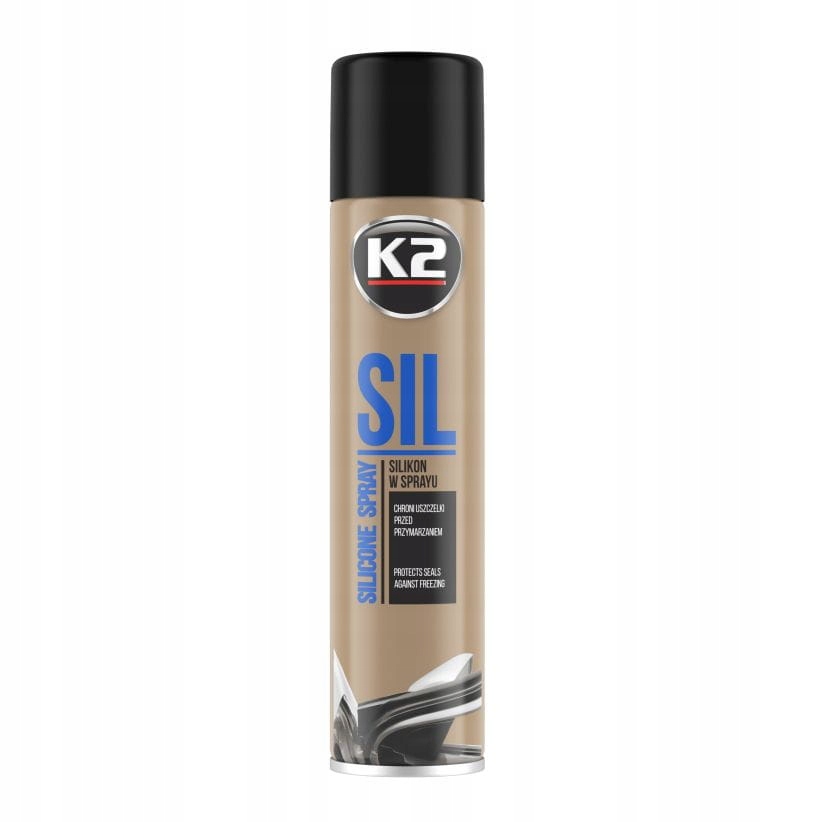 

K2 Sil silikon do uszczelek 300 ml spray chroni