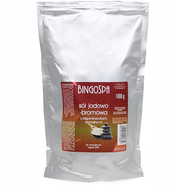 BINGOSPA 1000 g Sól jodowo - bromowa do kąpieli Marka BINGOSPA