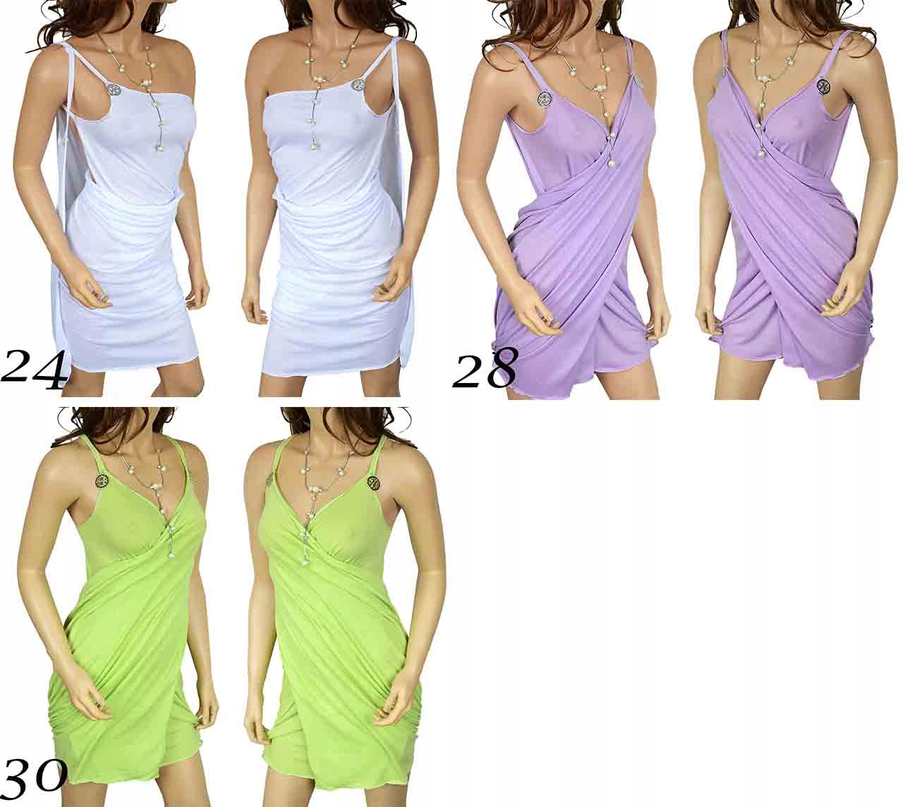 SUKIENKA Plażowa CHUSTA Pareo Tunika Plażowa Marka Inna marka