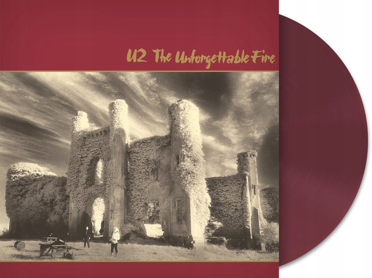 U2 The Unforgettable Fire (Limited Edition, Reissue, 180g) Lp Winyl (wine)
