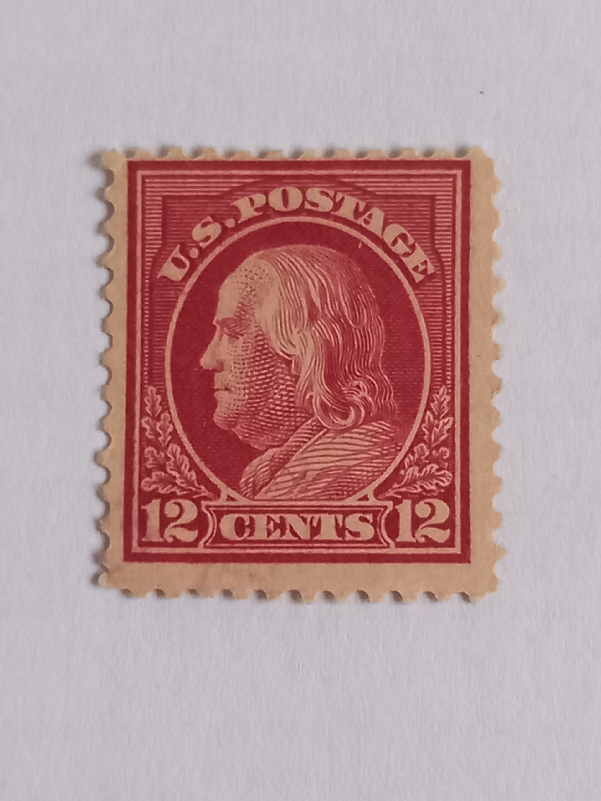 12 centow Franklin 1916 r