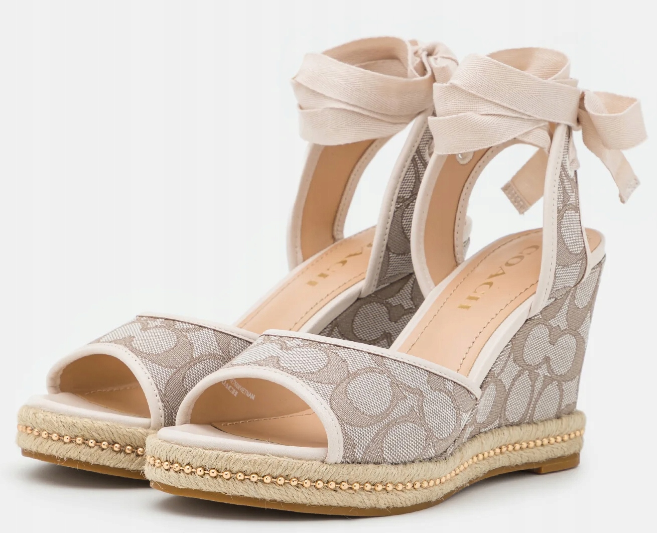 Coach Page Jacquard Espadryle r.40.5 Stan opakowania oryginalne