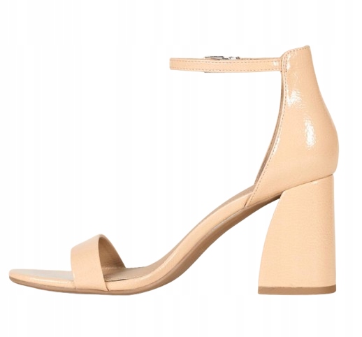 Amazon Essentials Béžové Lodičky S Páskem Na Podpatku 37 Jlb