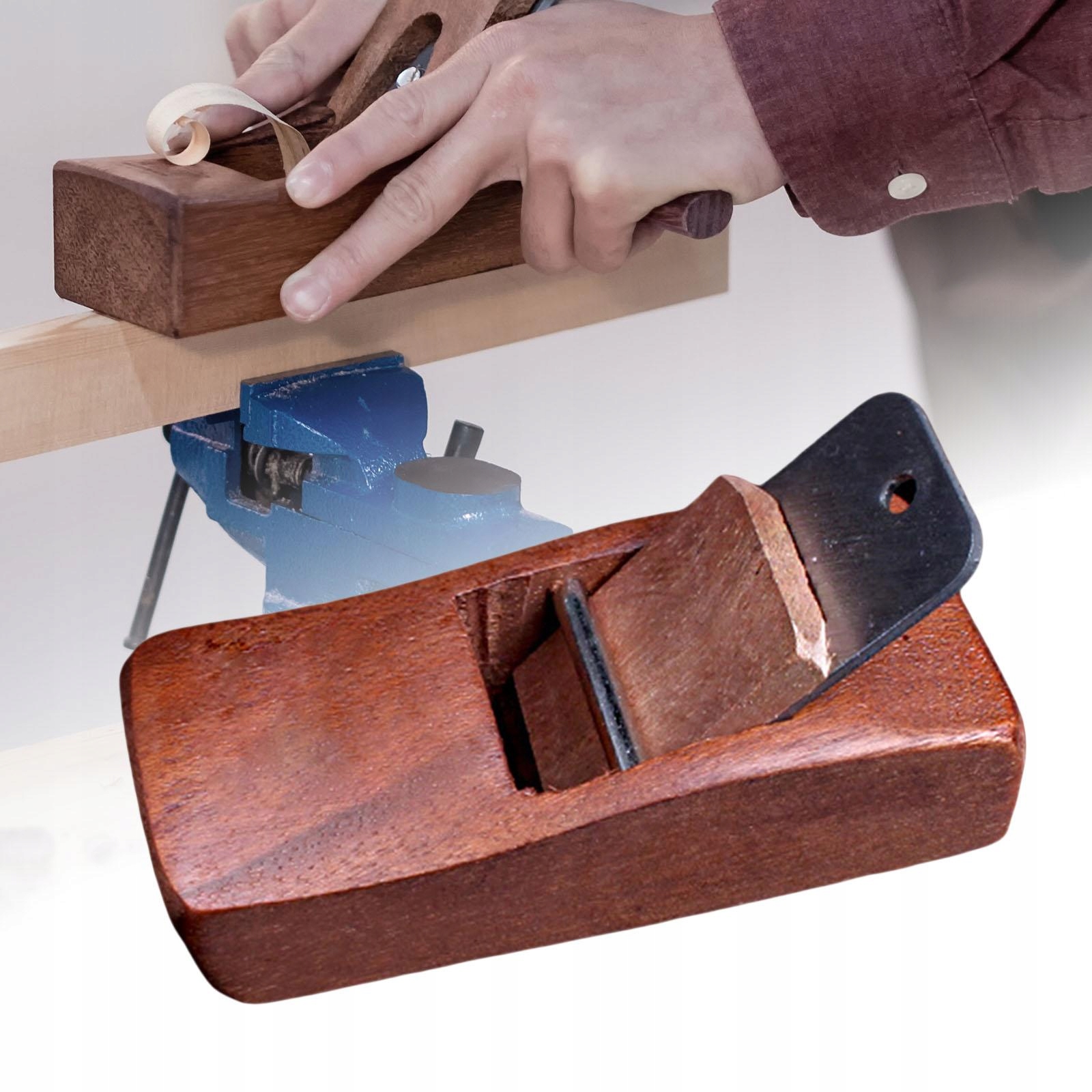 Mini strugarka do drewna Strugarka ręczna Zasilanie akumulatorowe