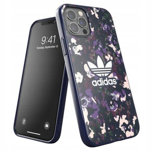 Etui Adidas Or SnapCase Graphic na iPhone 12 Pro iPhone 12 liliowe Adidas