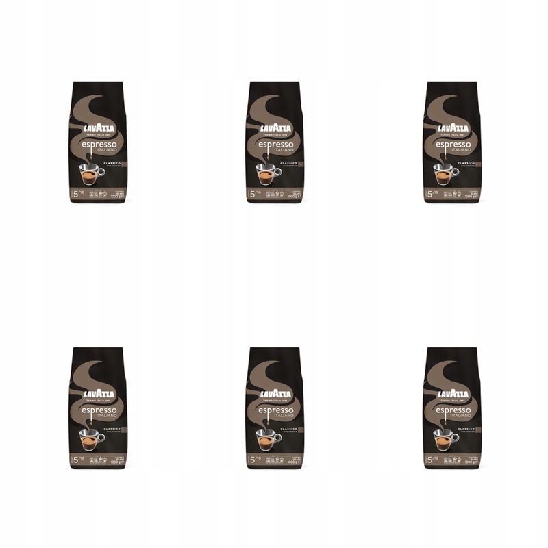 Lavazza Caffè Espresso Classico kawa ziarnista 1000g X6