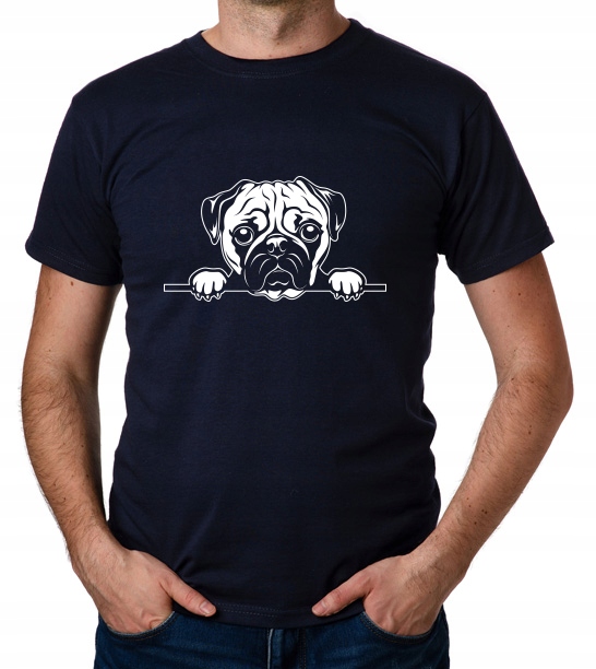 

koszulka Mops Pug Pies Dog Piesek Psiak prezent