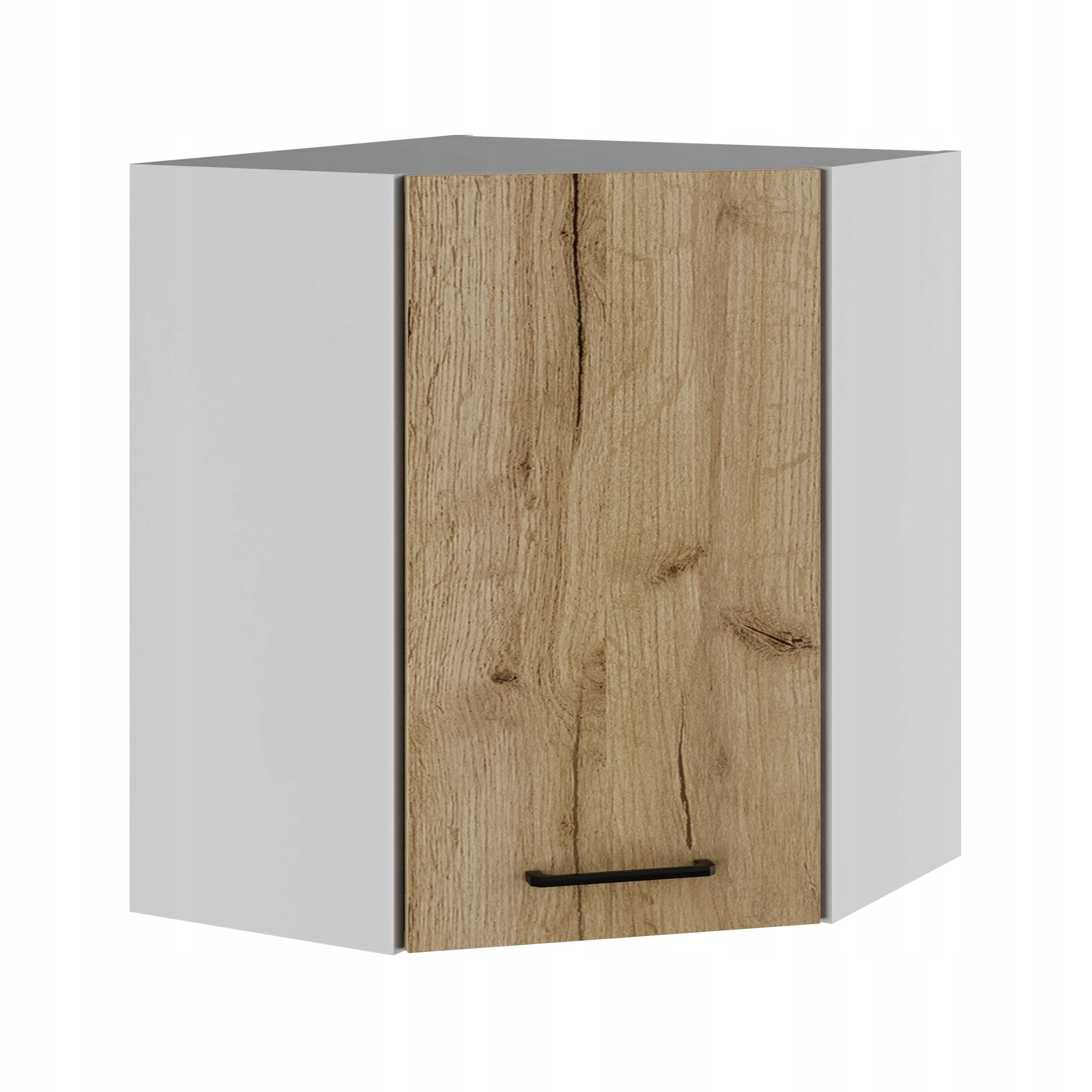 Horní rohová kuchyňská skříňka 60/72 Tafla Dub Craft Zlatá