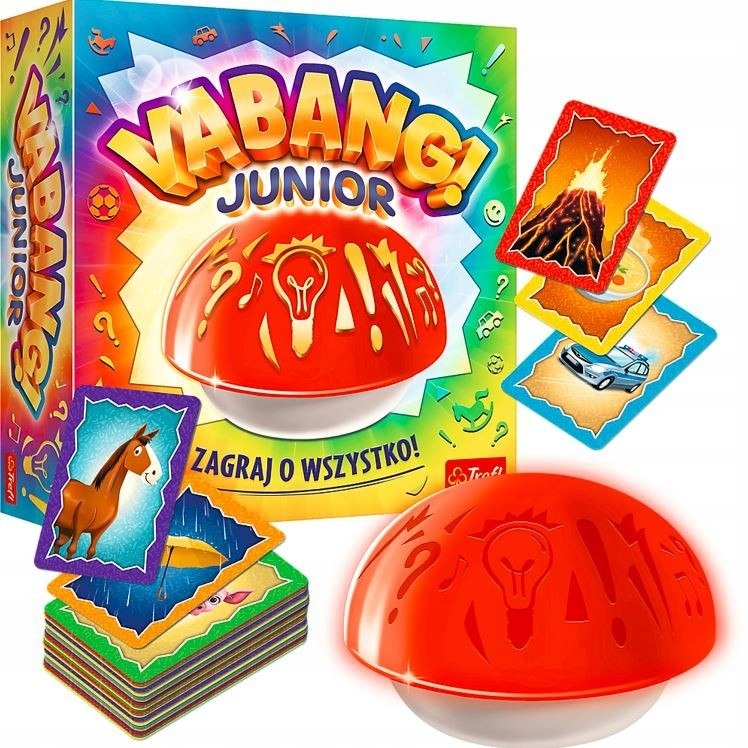 Gry Planszowe Dla Dziecka Na 8 Lat Familijna Planszówka Vabang junior Trefl