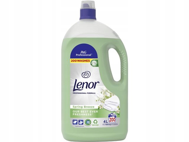 Levně Lenor Professional Koncovka. tekutá aviváž 4L 200 praní