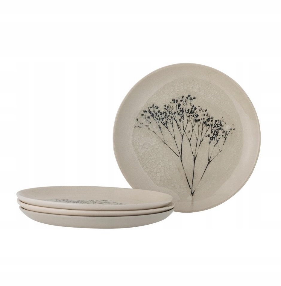 Bloomingville Bea Raňajkový tanier 22 cm Sada 4 tanierov