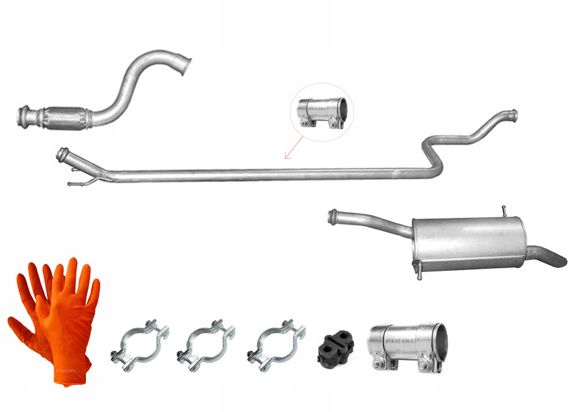 Peugeot Partner II 1.6 HDi 81 kW (2008-2/2010) Výfukový Systém