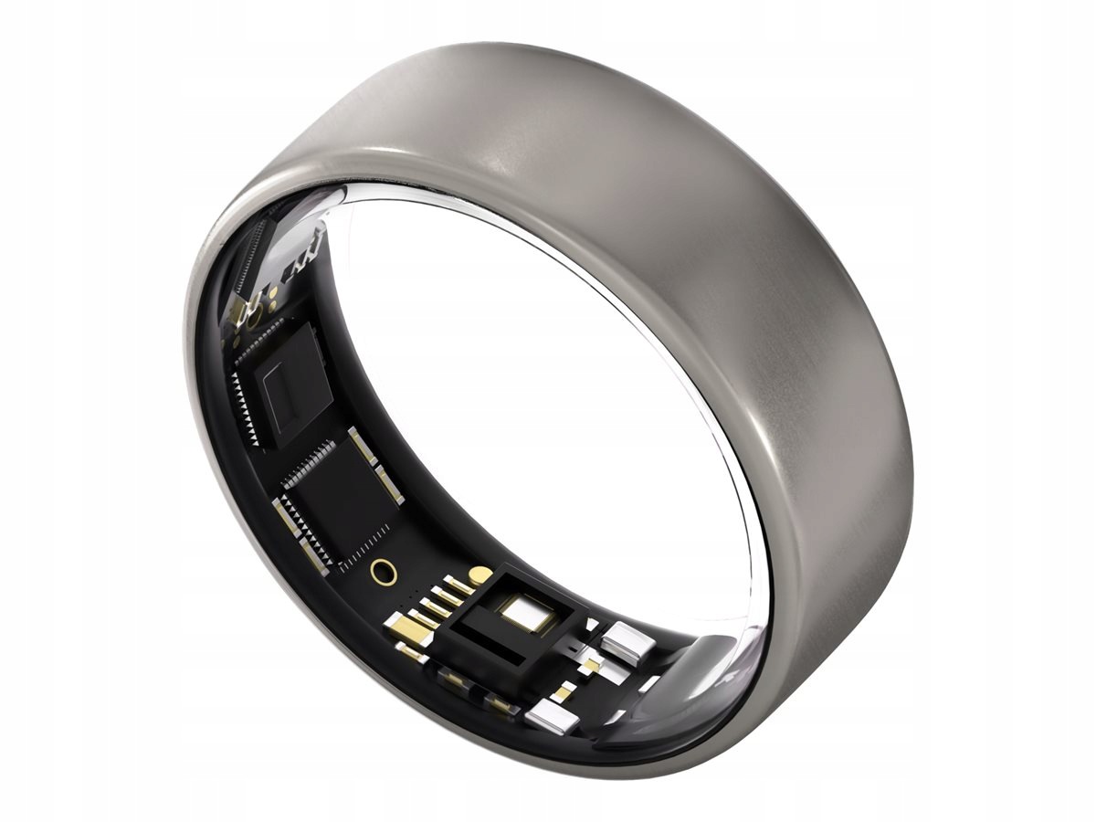 Ultrahuman Ring Air Surowy tytan Rozmiar 11 Inteligentny pierścień