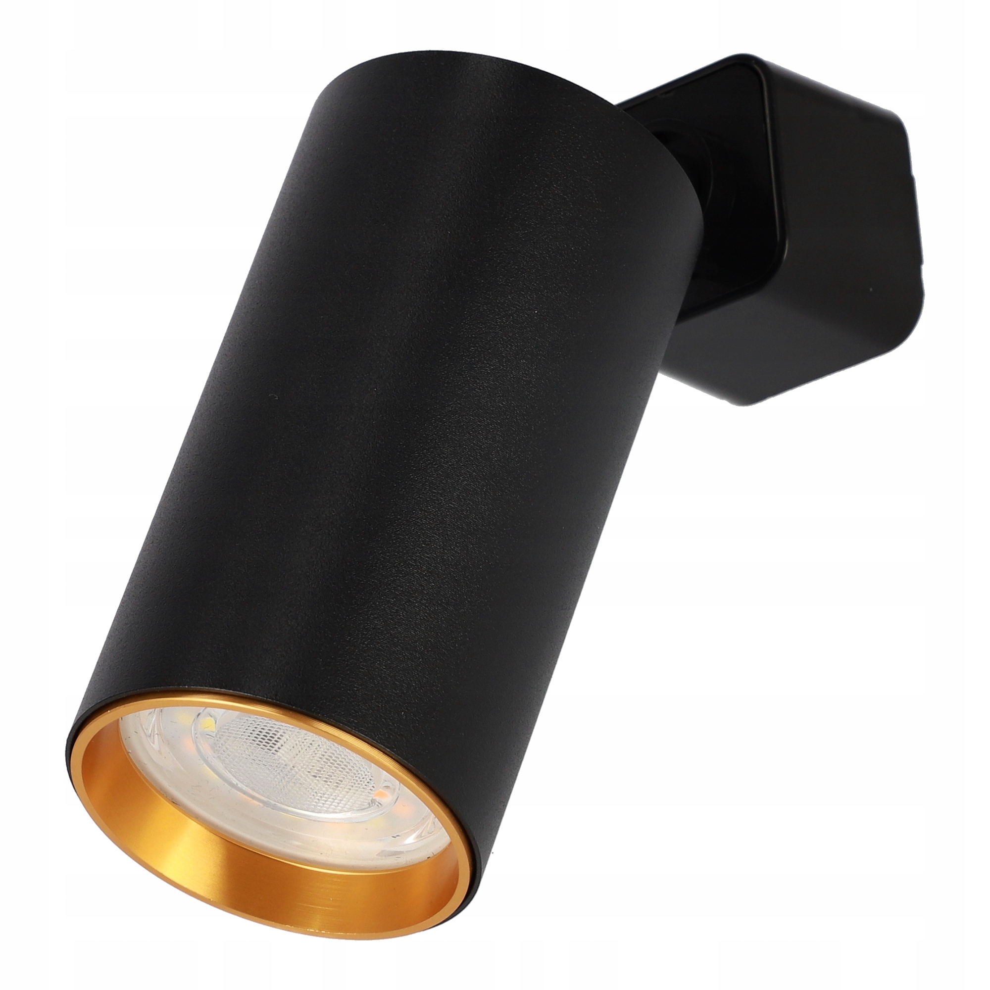 REFLEKTOR LAMPA DO SZYNOPRZEWODU GU10 CZARNA ZŁOTA Marka EDO