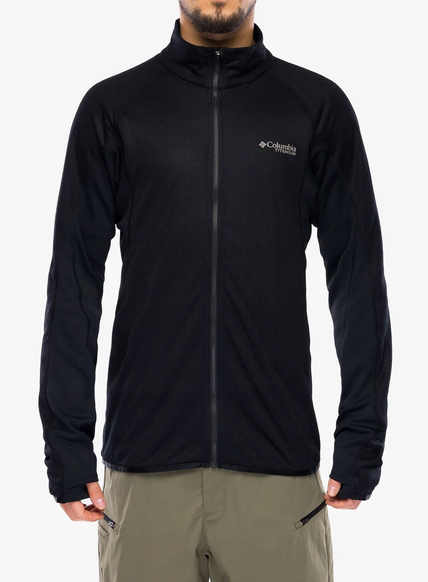 Rozepínací mikina Columbia Summit Step Full Zip černá M