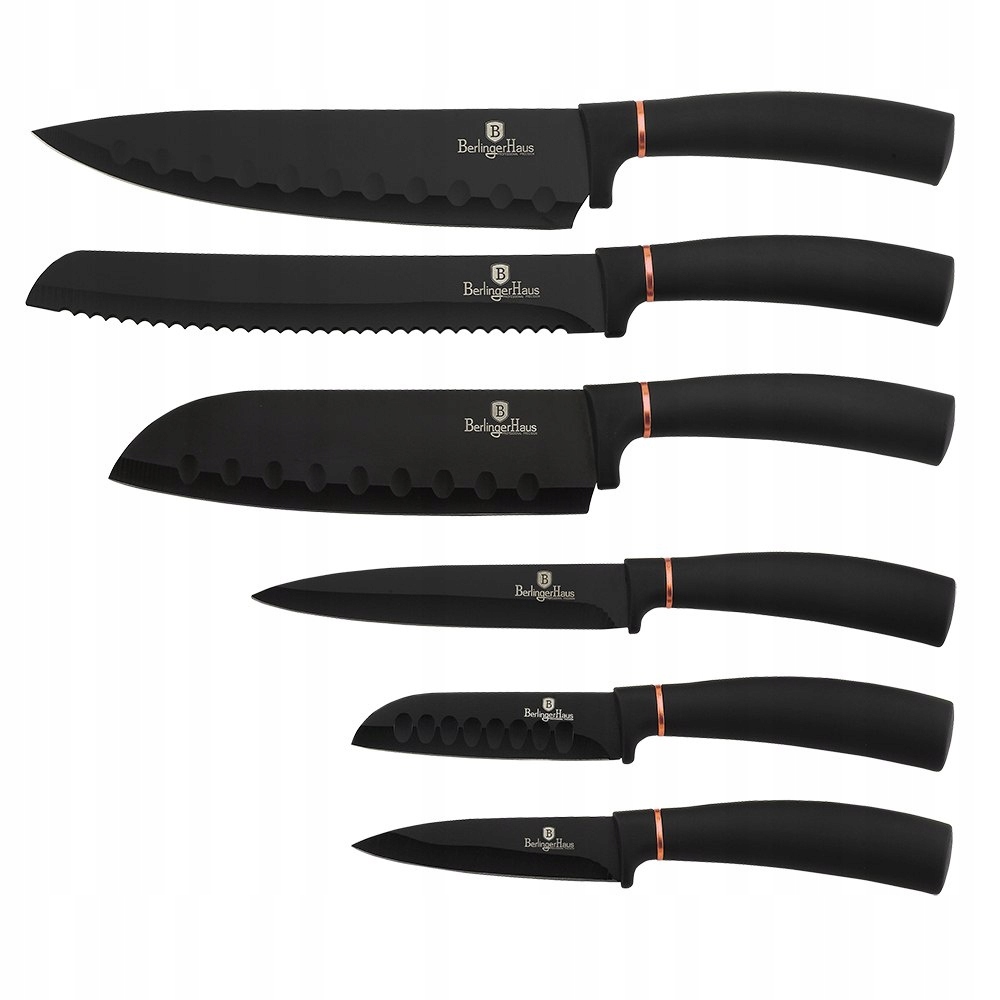 Sada Kuchyňských Nožů Berlinger Haus BH-2337 Black Rose