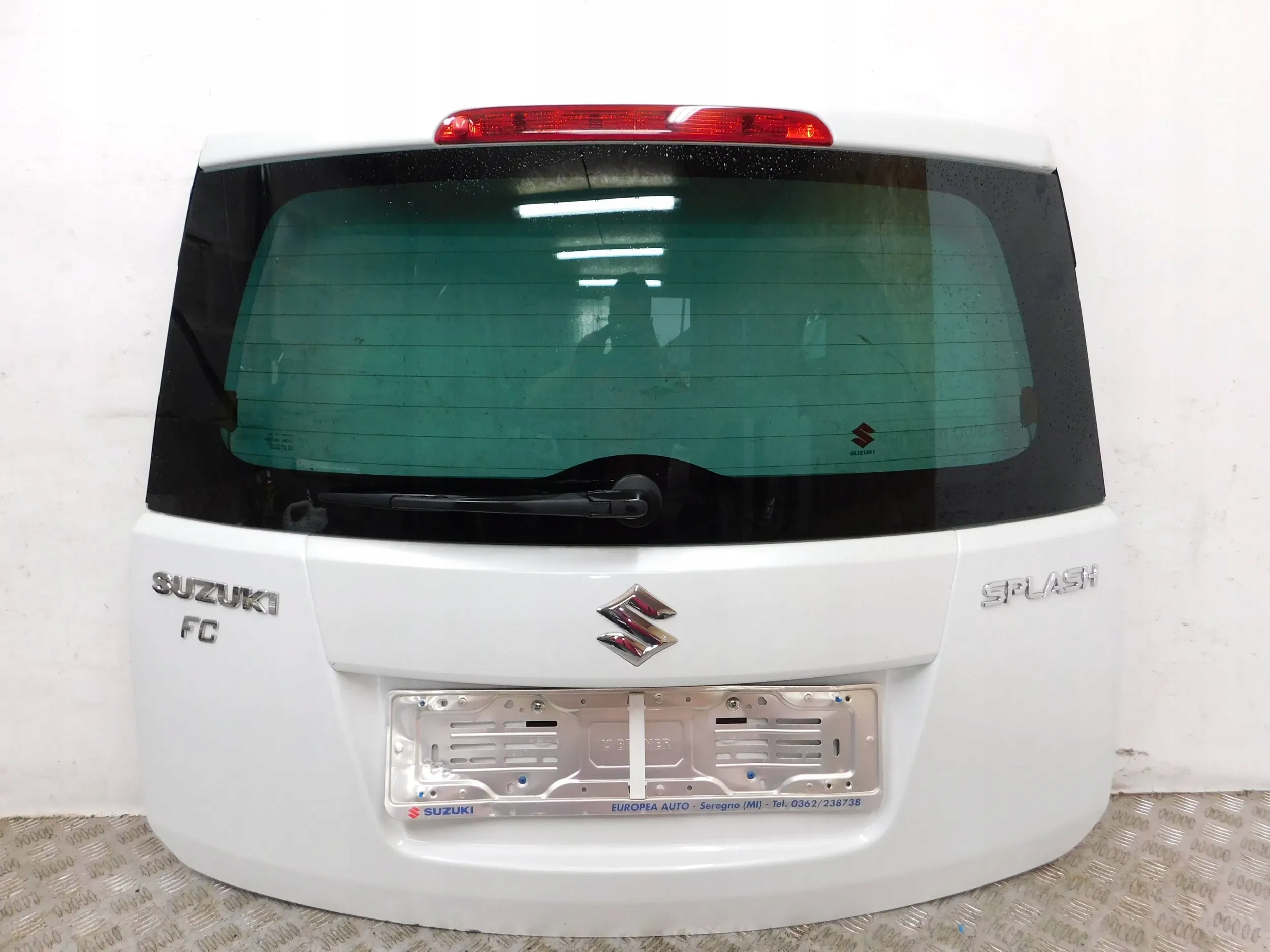 boot door rear SUZUKI SPLASH