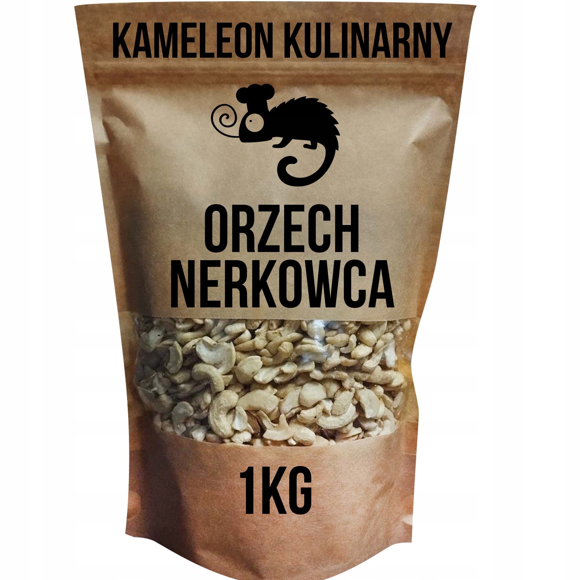 NERKOWCE ORZECHY NERKOWCA NERKOWIEC zdrowa przekąska 1000g 1KG KAMELEON