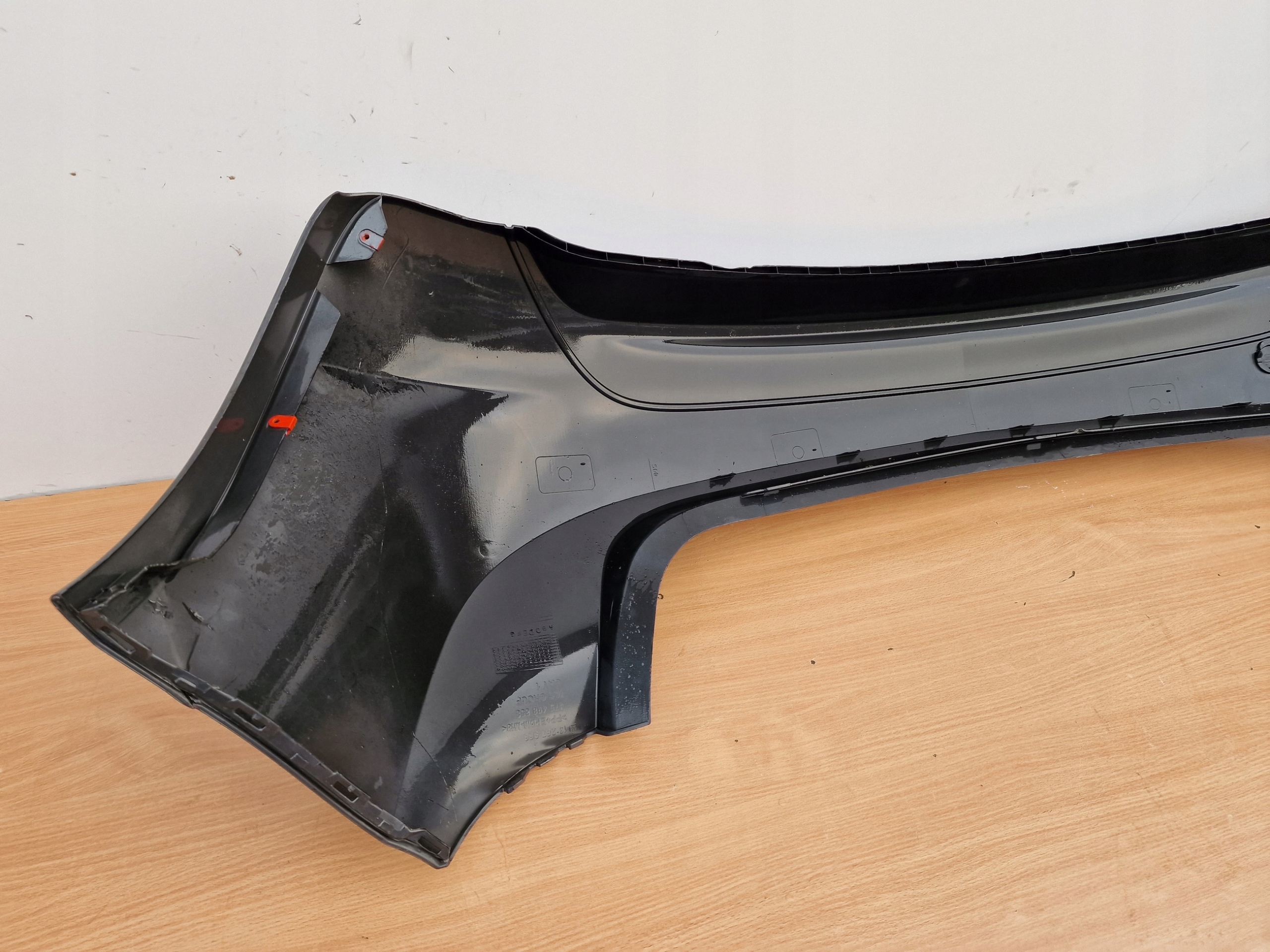 OPEL MERIVA B bumper rear part rear + moulding upper
