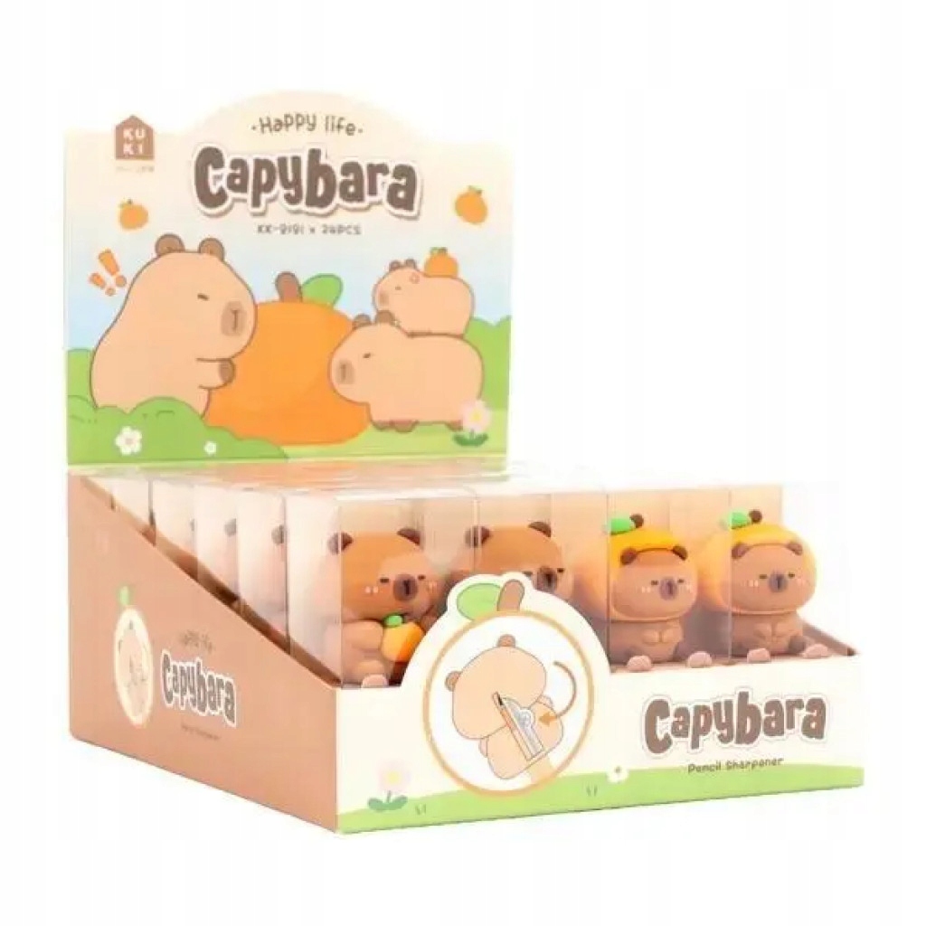 Temperówka Kapibara (24szt) 206x148 mm Fandy