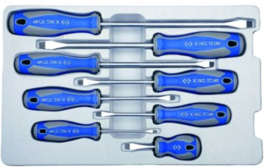 KING TONY набор отверток 8 Элем.