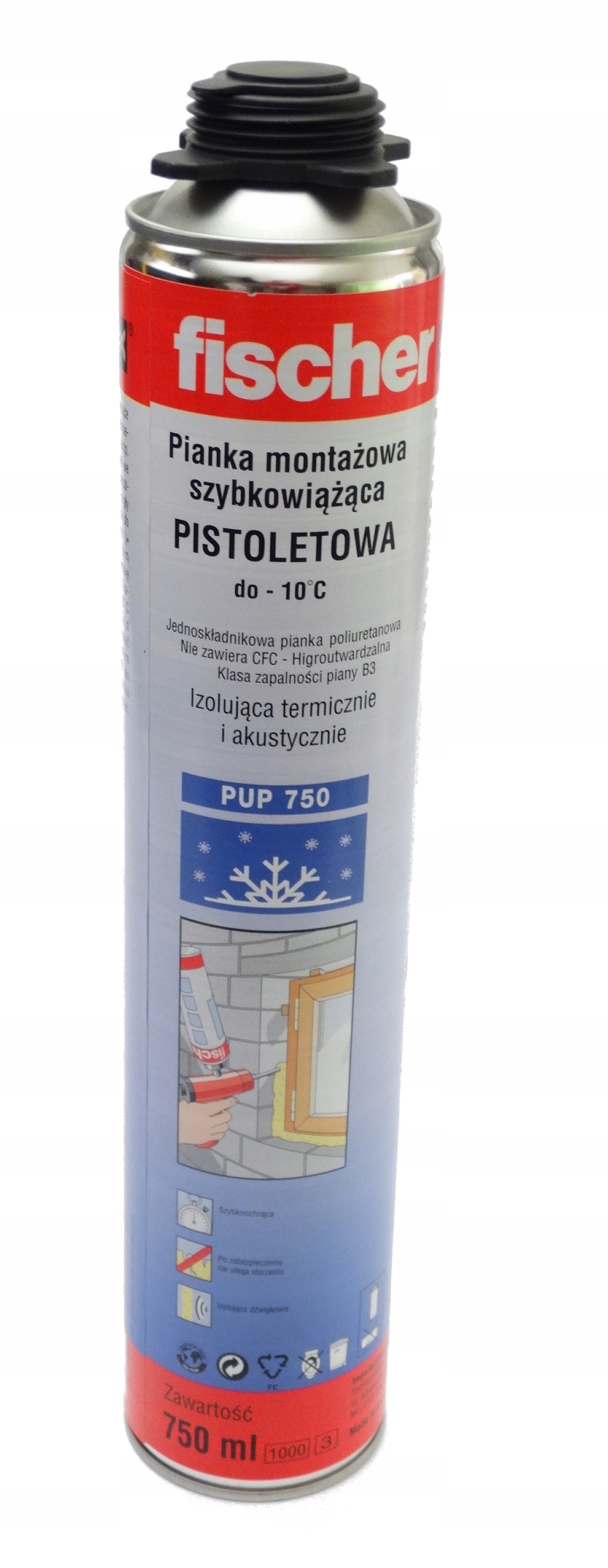 

Fischer piana pianka montażowa pistoletowa Zimowa
