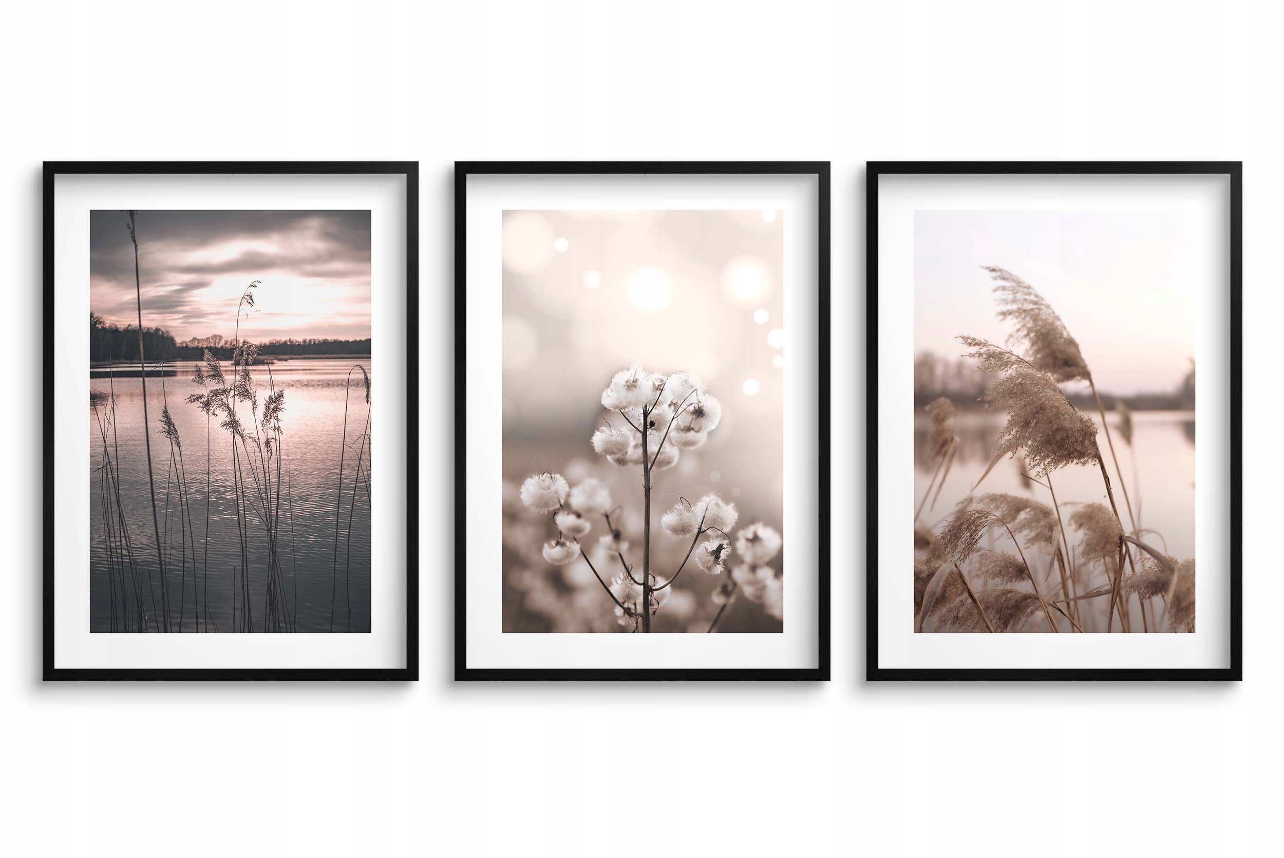 Zestaw plakatów obrazy plakaty postery na ścianę 3 sztuki 50 cm x 70 cm