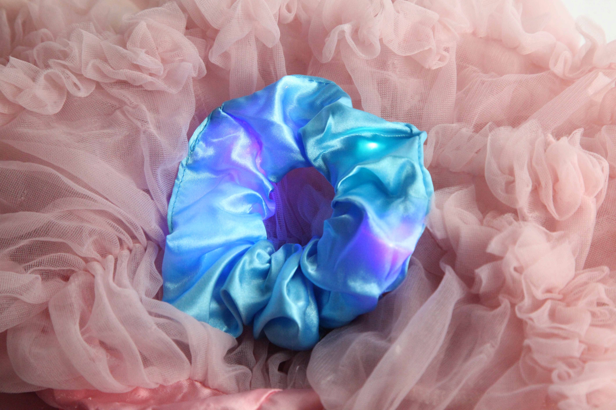 Gumka Frotka SCRUNCHIE do włosów LED!!! HIT!!! Kod producenta LL001