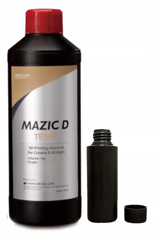 Uv pryskyřice Vericom Mazic D Temp A2 0.1 kg Dočasné Modely