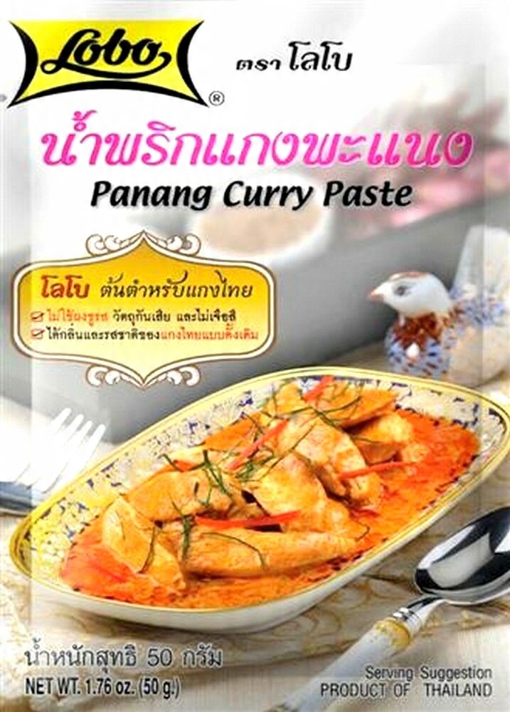 

Tajska Pasta Curry Panang Lobo 50g Paste Saszetka