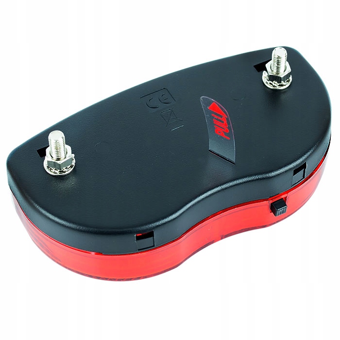 LAMPA TYLNA LED + ODBLASK + BATERIE NA BAGAŻNIK EAN (GTIN) 5902221504679