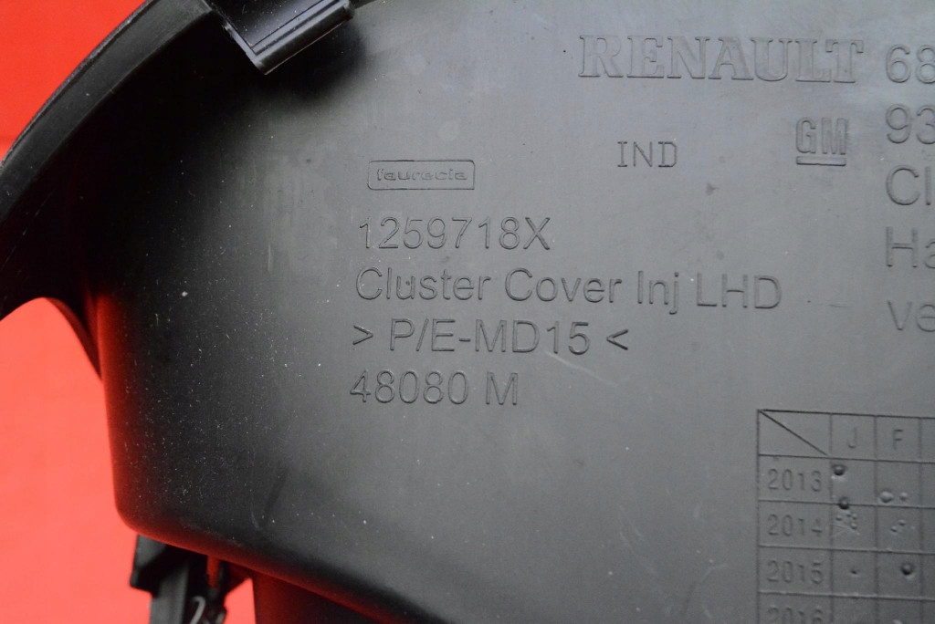 cover instrument panel frame 681010993R RENAULT TRAFIC 3 III 14-21
