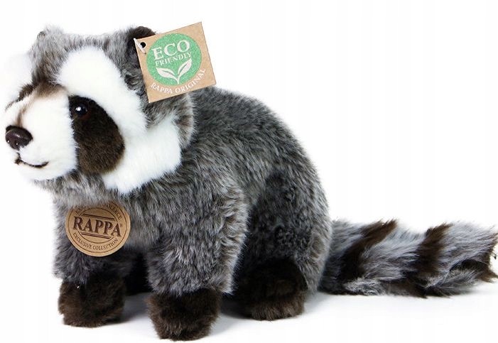 

Maskotka Szop Pracz Eko 36cm Pluszak Raccoon Plush