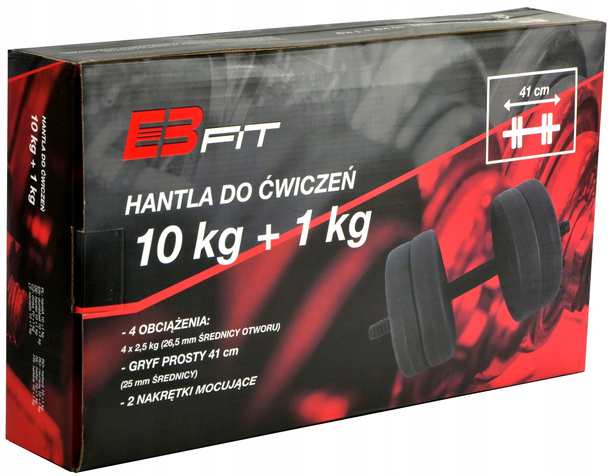 HANTLA BITUMICZNA 10KG TALERZE OBCIĄŻĘNIE GRYF Materiał wewnętrzny cement