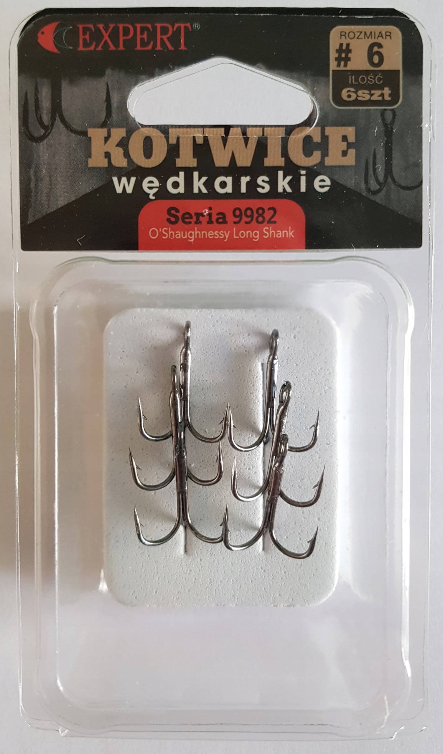 Kotwice Expert9982 O'shaunghnessy nr6 czarnynikiel