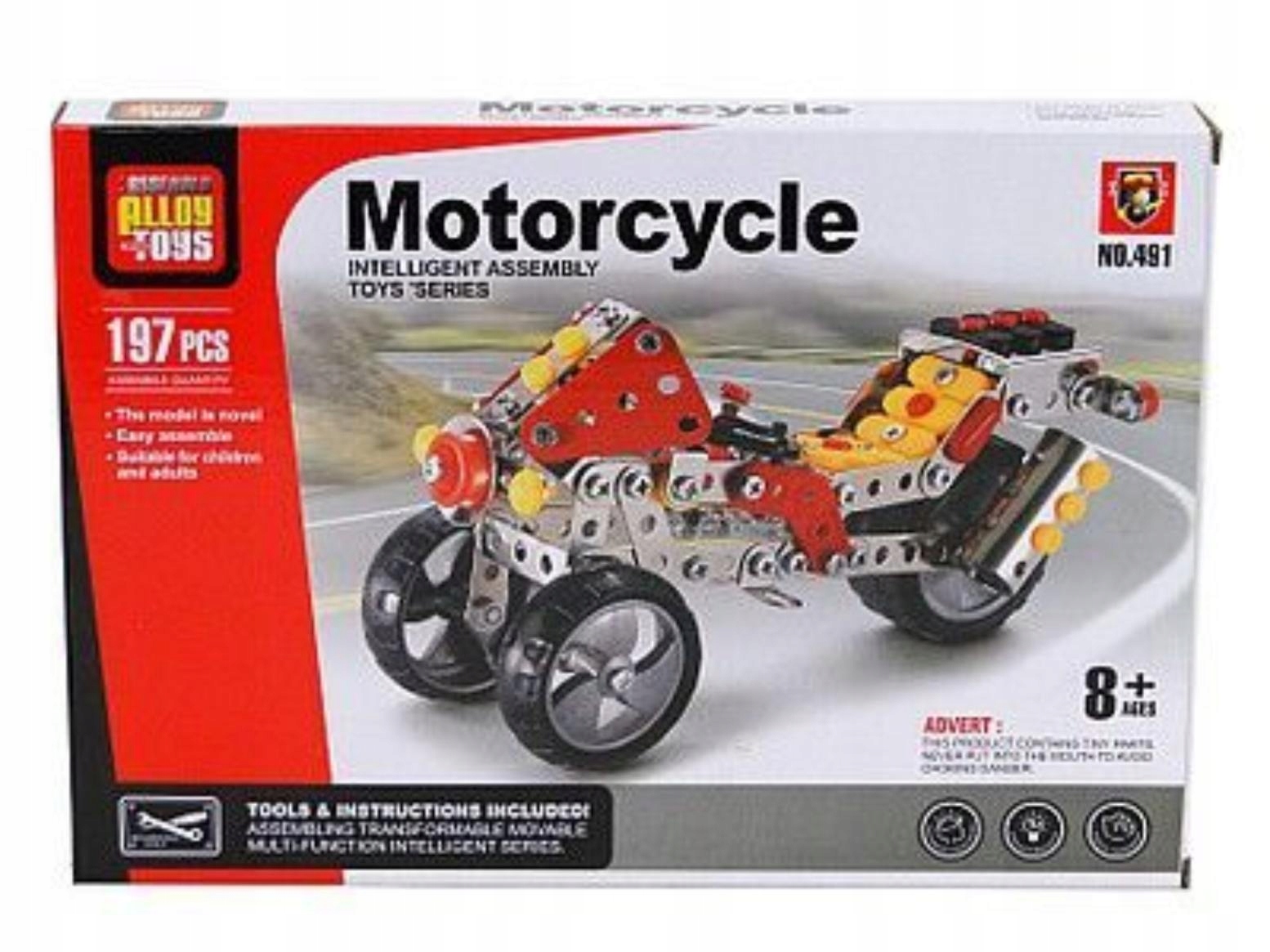 

Klocki Konstrukcyjne Motocykl Przestrzenny Adar