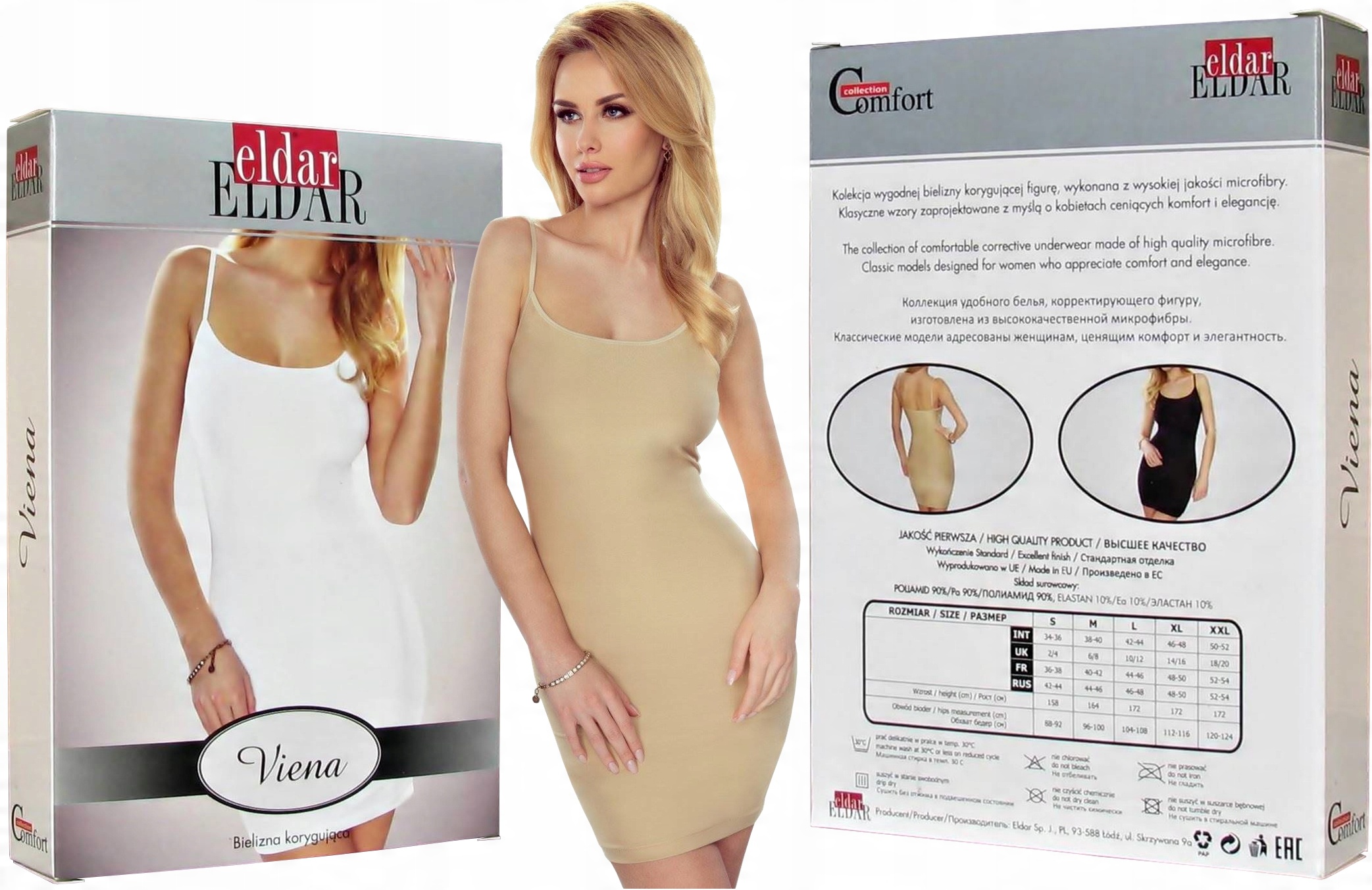 

Eldar Halka Viena Delikatna pod sukienki Beżowa XL