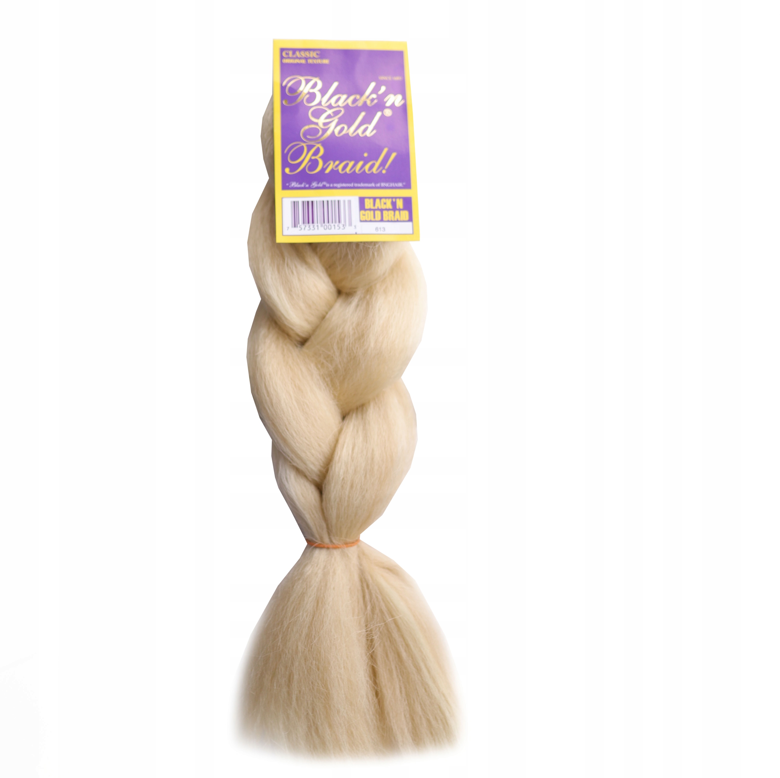 

Włosy warkoczyki dredy Soft Kanekalon Black N Gold