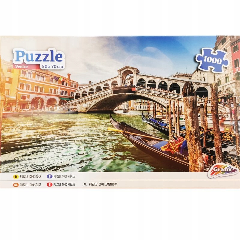 

Grafix Puzzle 1000 el. 50x70 cm Wenecja