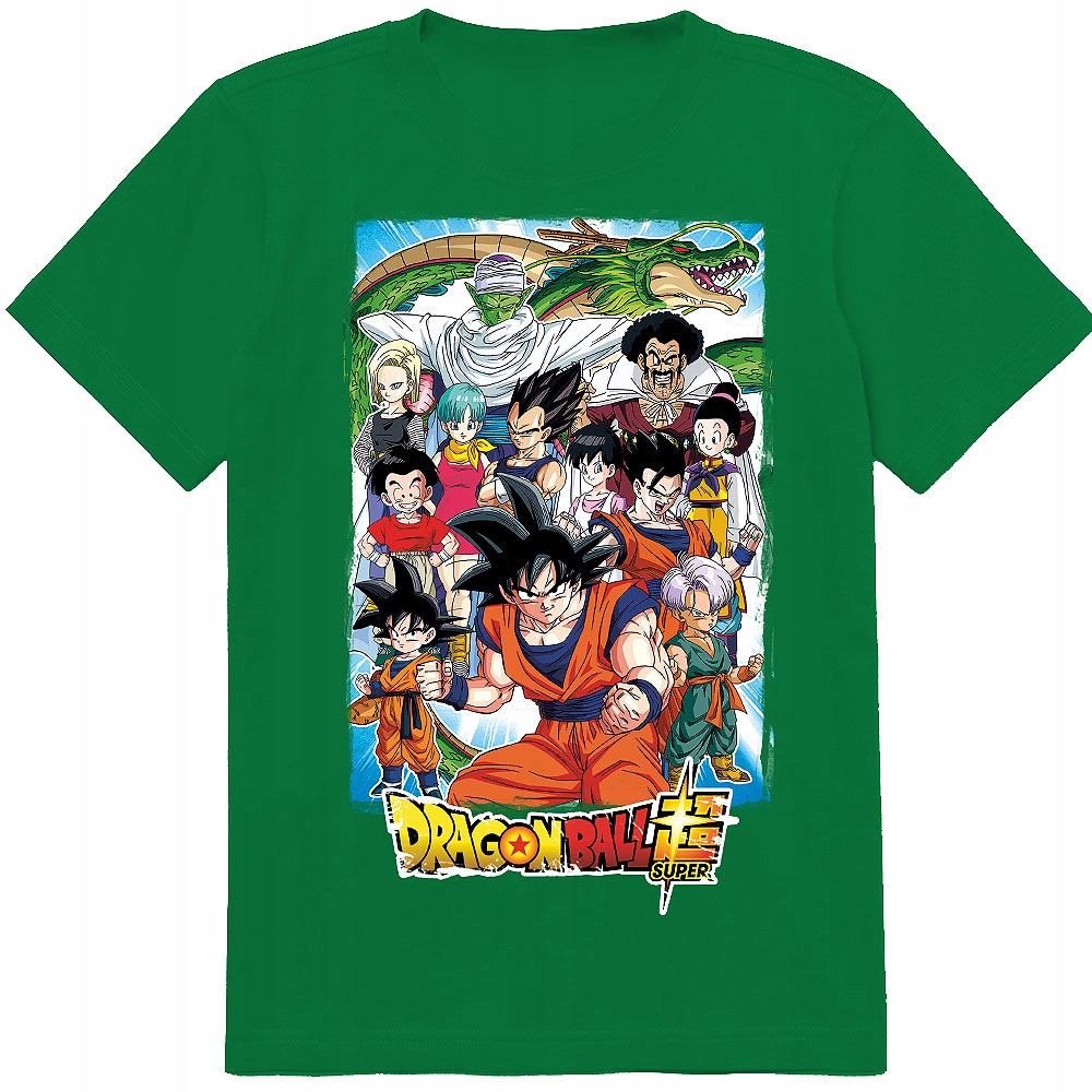 KOSZULKA DZIECIĘCA DLA DZIECKA T-SHIRT DRAGONBALL 140 146 JAKOŚĆ